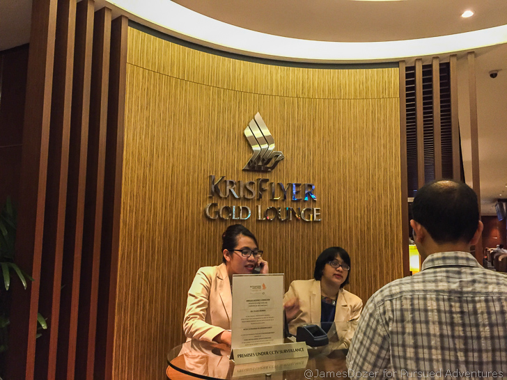 Singapore Airlines KrisFlyer Gold Lounge Terminal 2