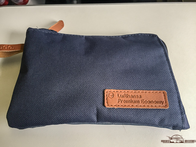 Lufthansa Premium Economy Class amenity kit