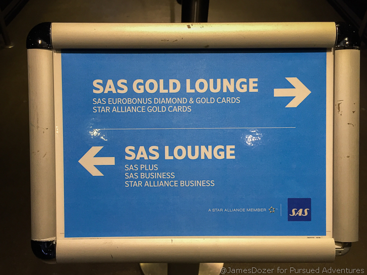 SAS Lounge Copenhagen 