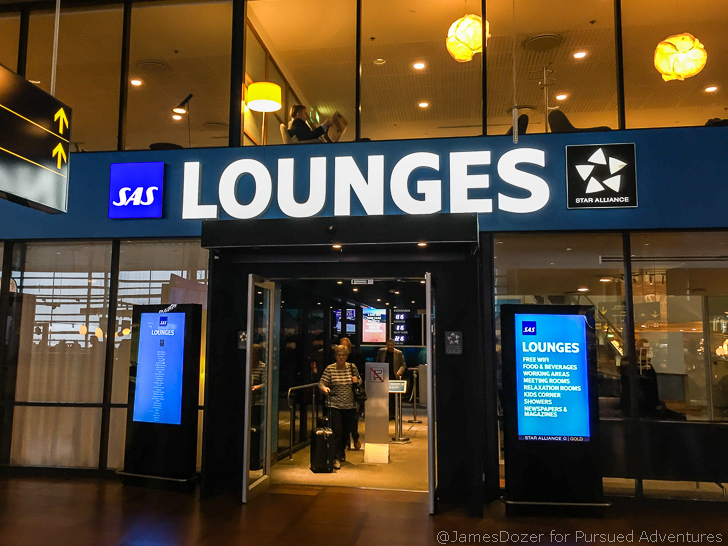 SAS Lounge Copenhagen 