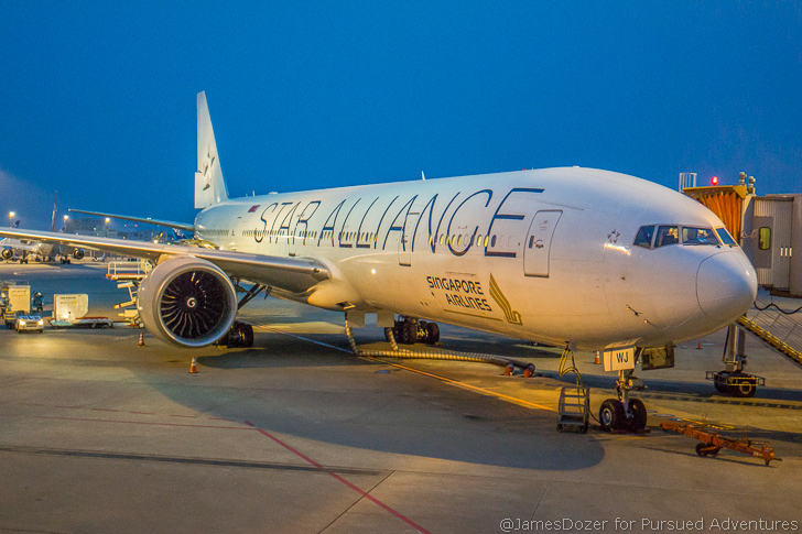 Singapore Airlines Boeing 77W