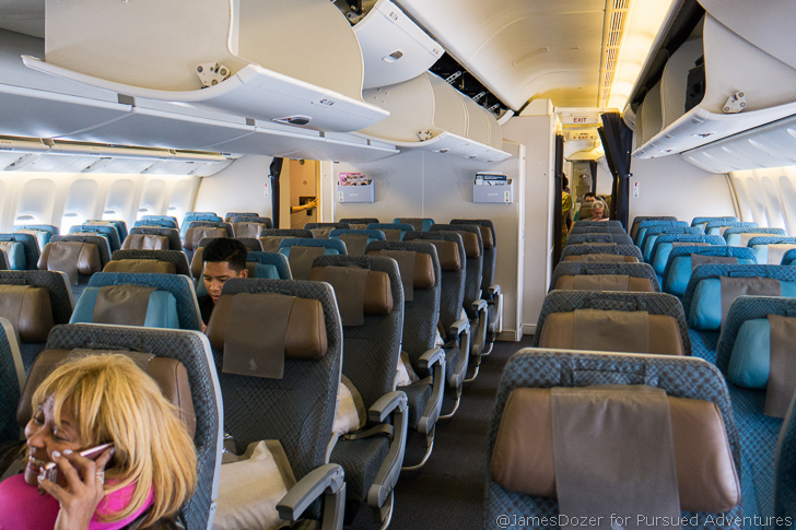 Singapore Airlines Economy Class