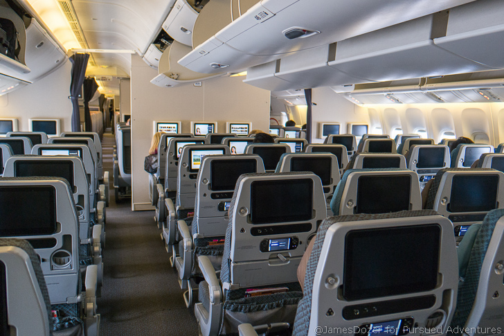 Singapore Airlines Economy Class