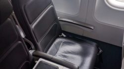 a seat in a plane