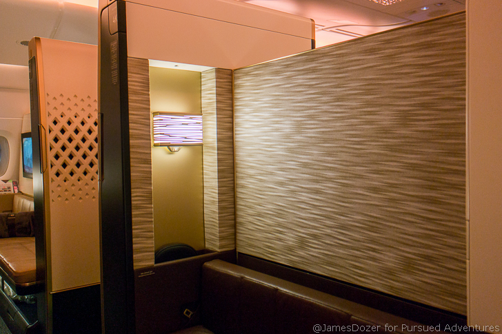 Etihad A380 First Class Apartment