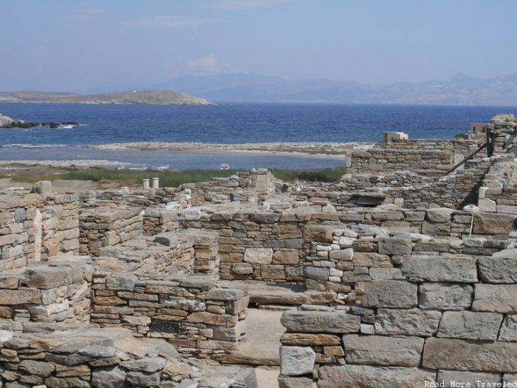 Mediterranean Sea from Ancient Delos