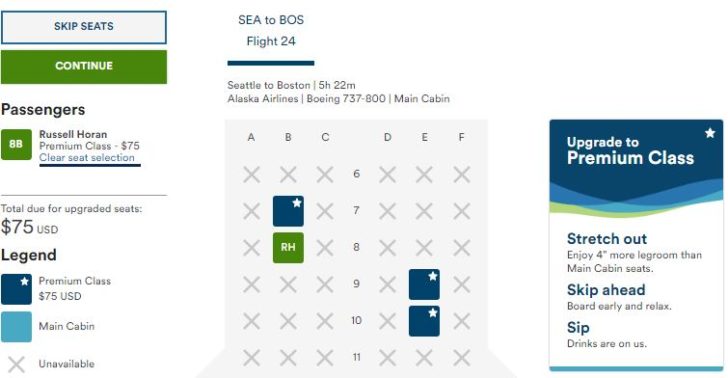 a screenshot of a flight schedule
