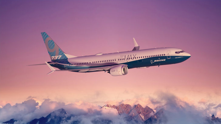 a plane flying in the sky
