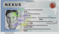 close-up of a passport with a picture of a man