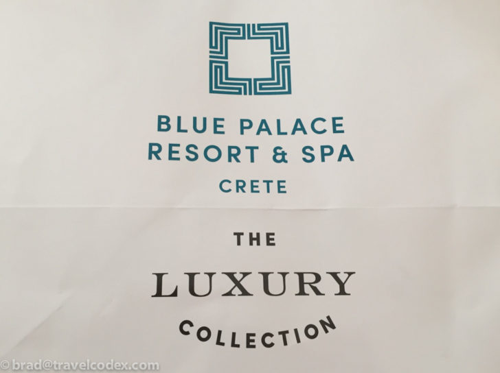 a white paper with blue text