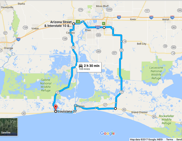 Creole Nature Trail - Main Route