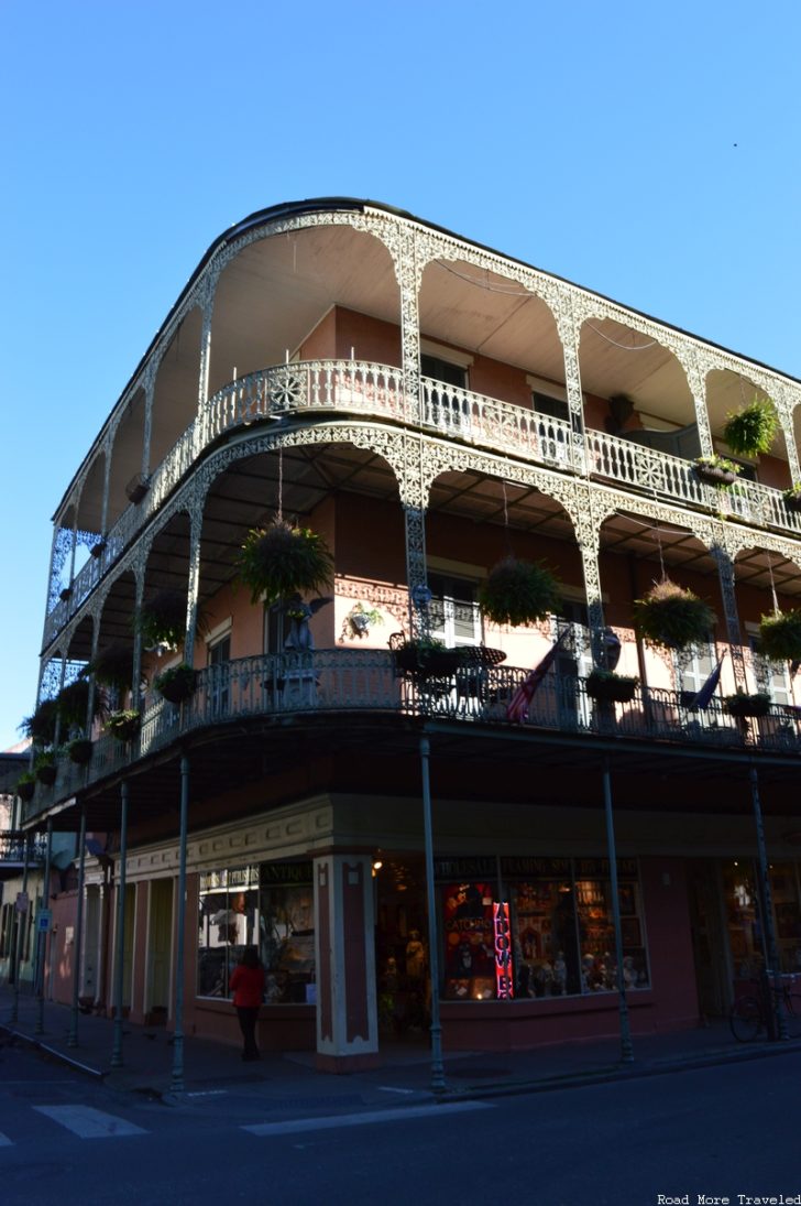 French Quarter apartment building