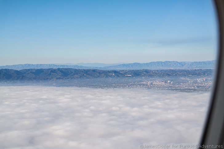 a city in the distance