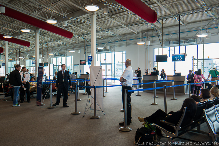 LAX bus gate