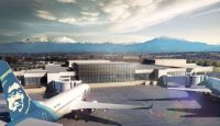 an airplane on the runway