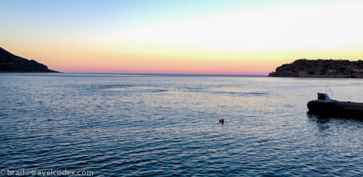 a body of water with a person in the water