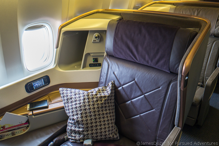 Singapore Airlines Business Class