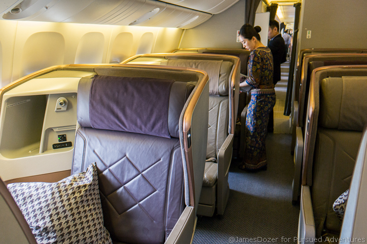 Singapore Airlines Business Class