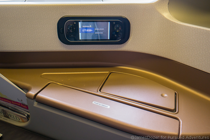 Singapore Airlines Business Class