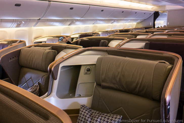 Singapore Airlines Business Class