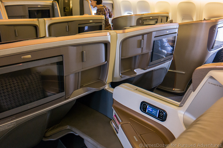 Singapore Airlines Business Class