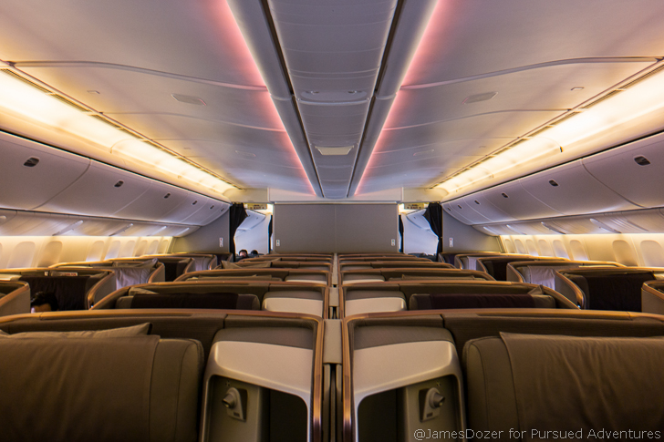 Singapore Airlines Business Class