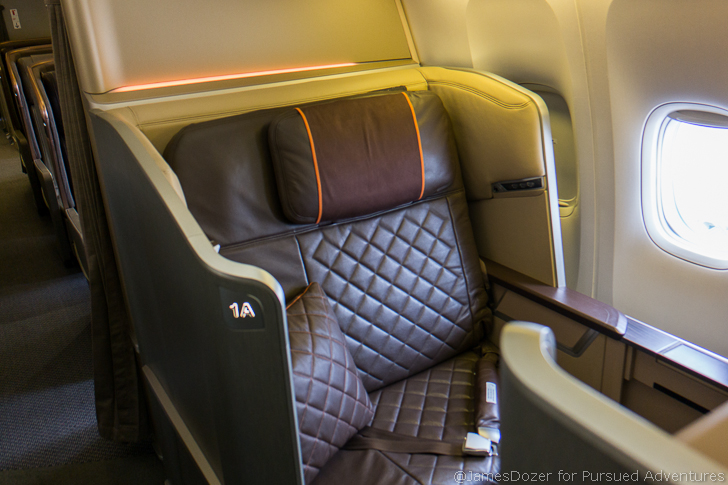 Singapore Airlines First Class