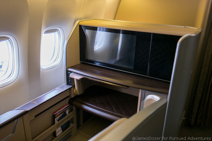 Singapore Airlines First Class