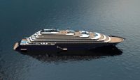 a cruise ship in the water