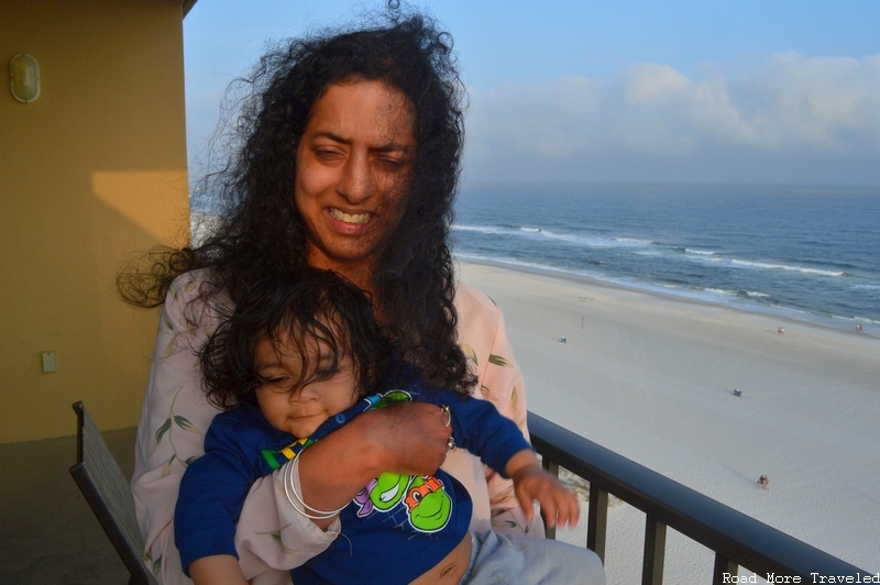 Phoenix All Suites Hotel Gulf Shores - baby likes the view
