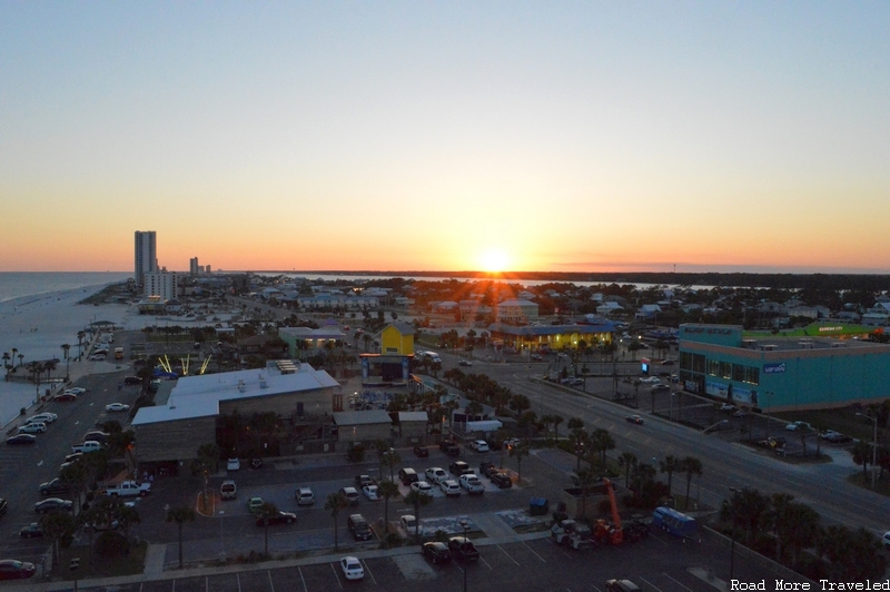 Phoenix All Suites Hotel Gulf Shores - sunset city view