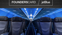 a row of seats in an airplane