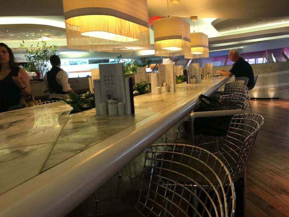 a man sitting at a bar