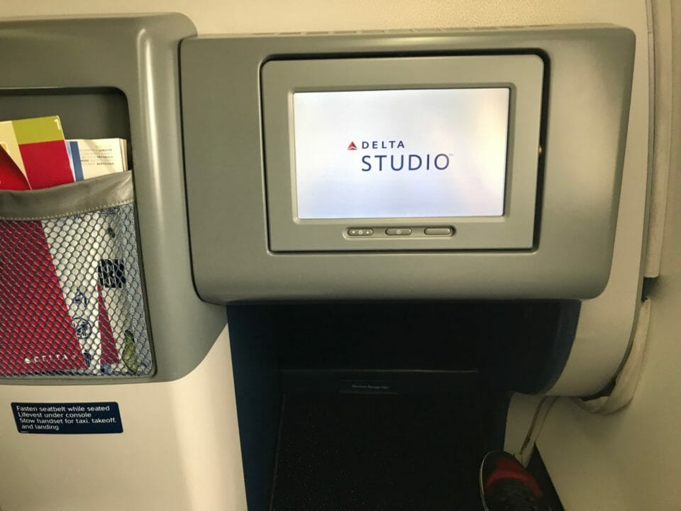 a screen on a plane