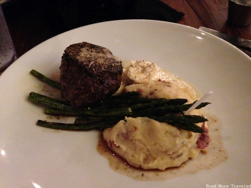 Steak and potatoes