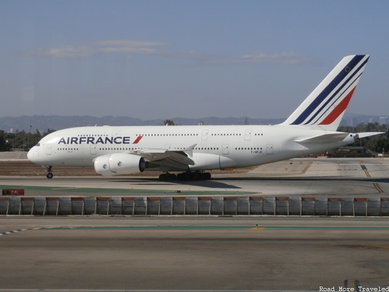 Air France A380 LAX