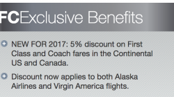 FoundersCard Adds New Discounts on Alaska Airlines