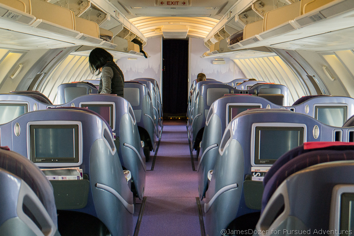 Thai Airways Boeing 747 Business Class