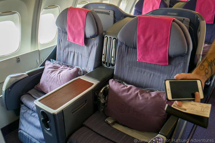 Thai Airways Boeing 747 Business Class