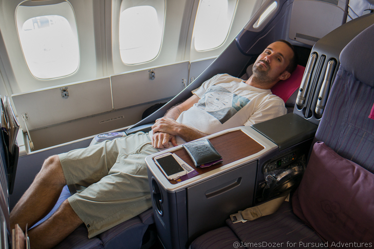 Thai Airways Boeing 747 Business Class