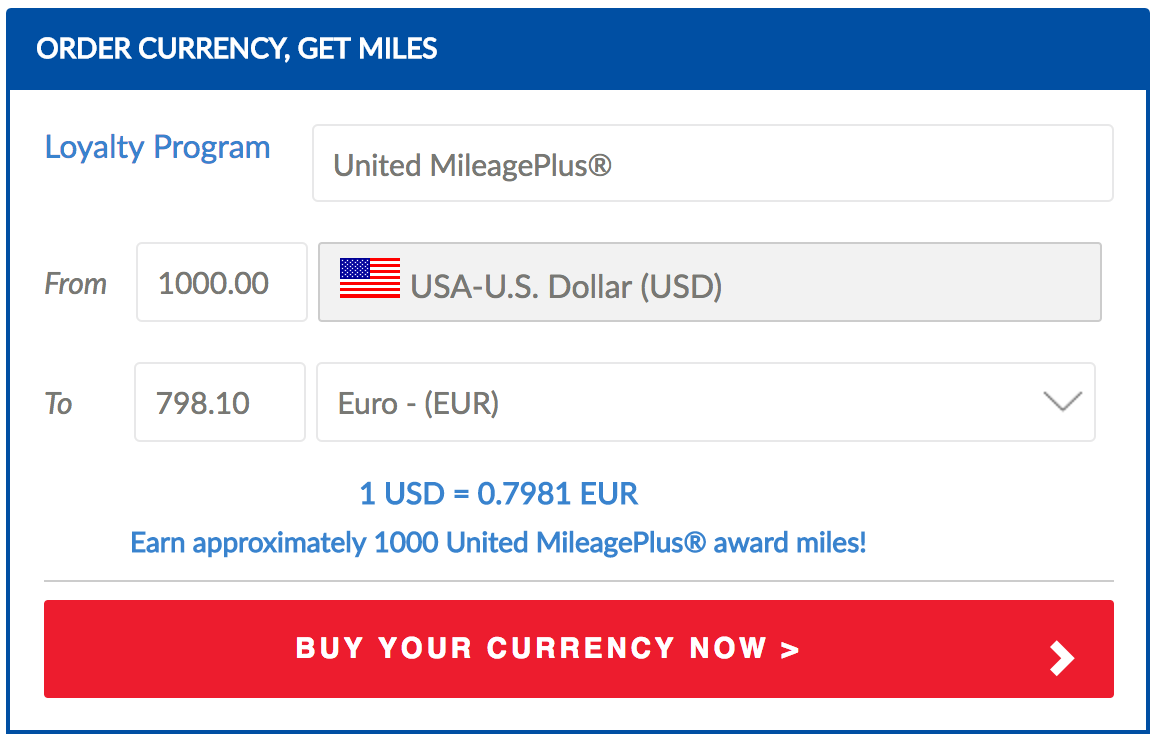 a screenshot of a currency account