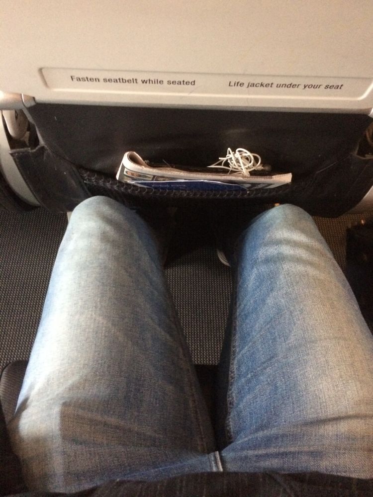 BA leg room