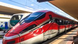 a train at a train station