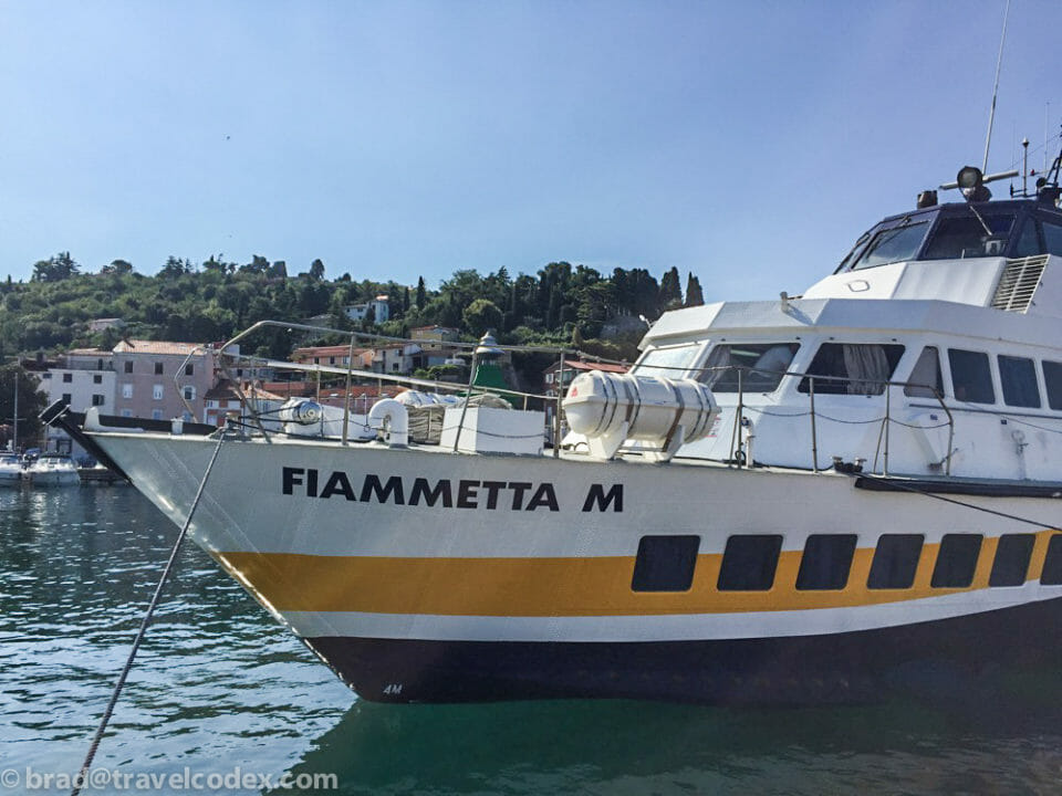 Piran ferry