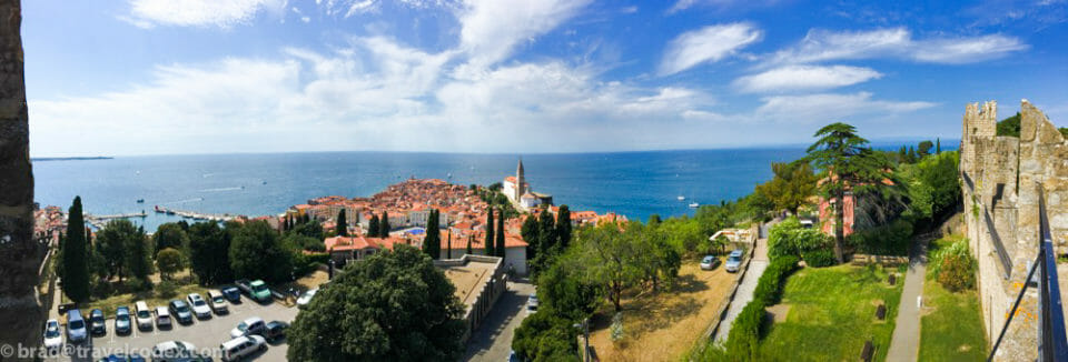 a city by the water