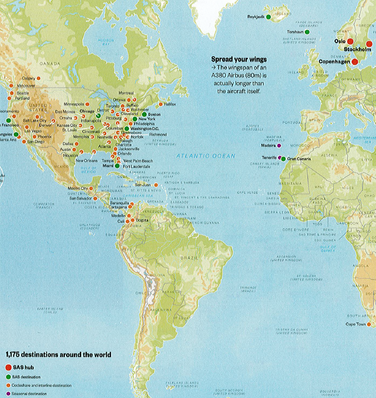 a map of the world