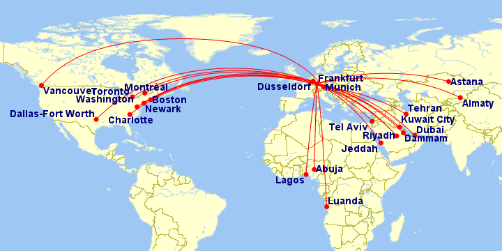 travel base lufthansa