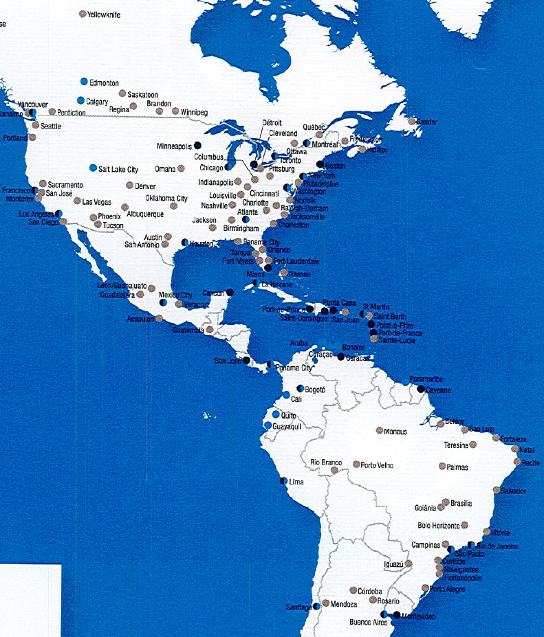 a map of the world