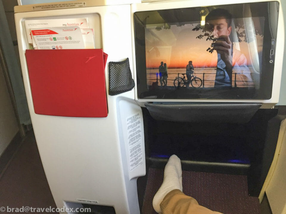 Austrian Airlines Business Class 