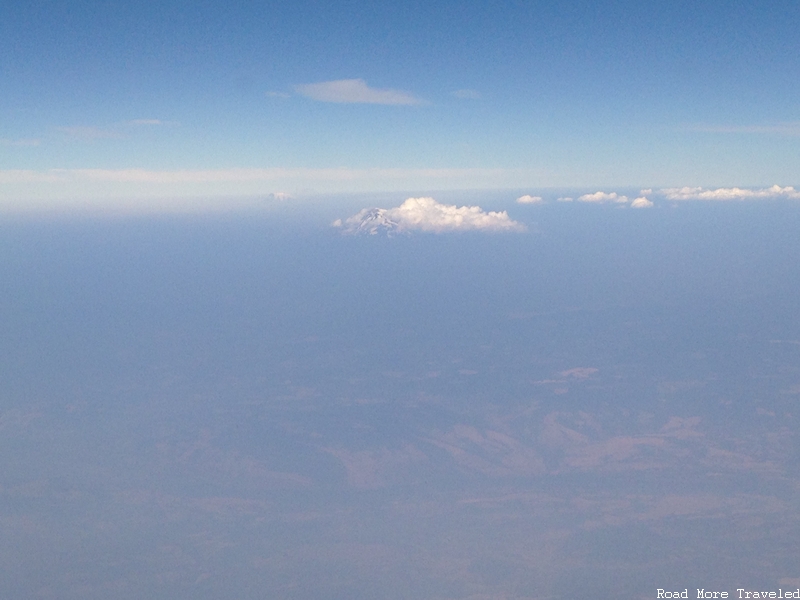 Mount St. Helens and Mt. Rainier